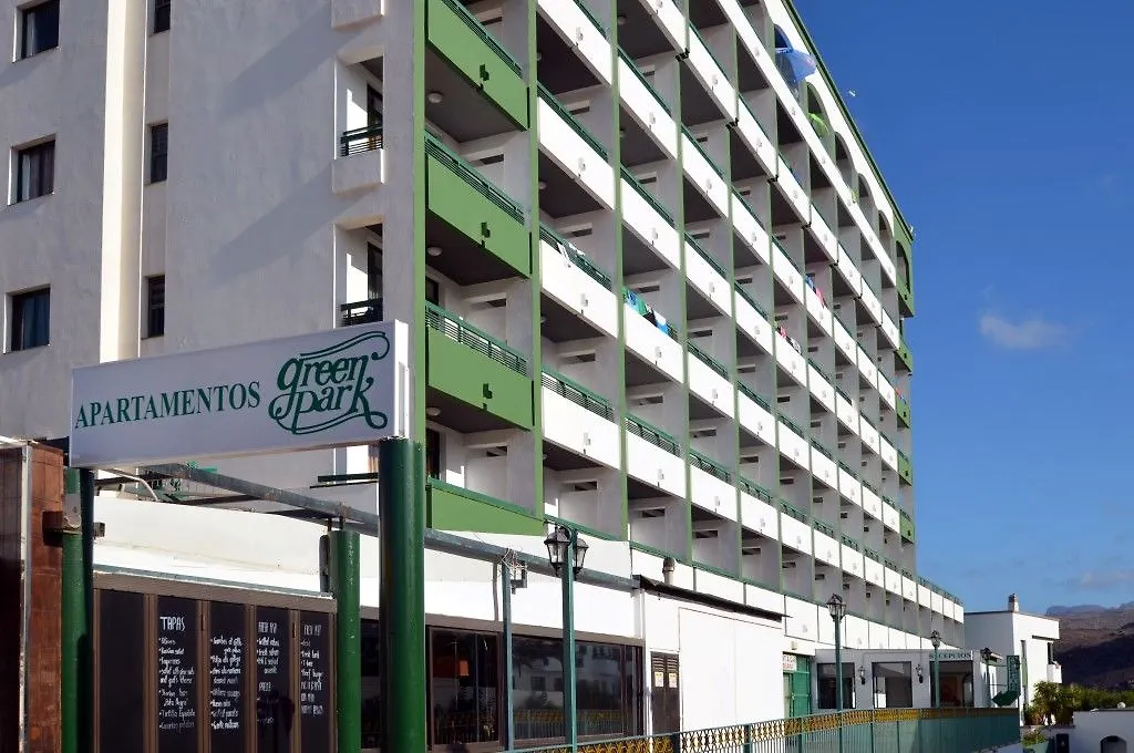 ** Lägenhetshotell Apartamentos Green Park Playa del Inglés Spanien
